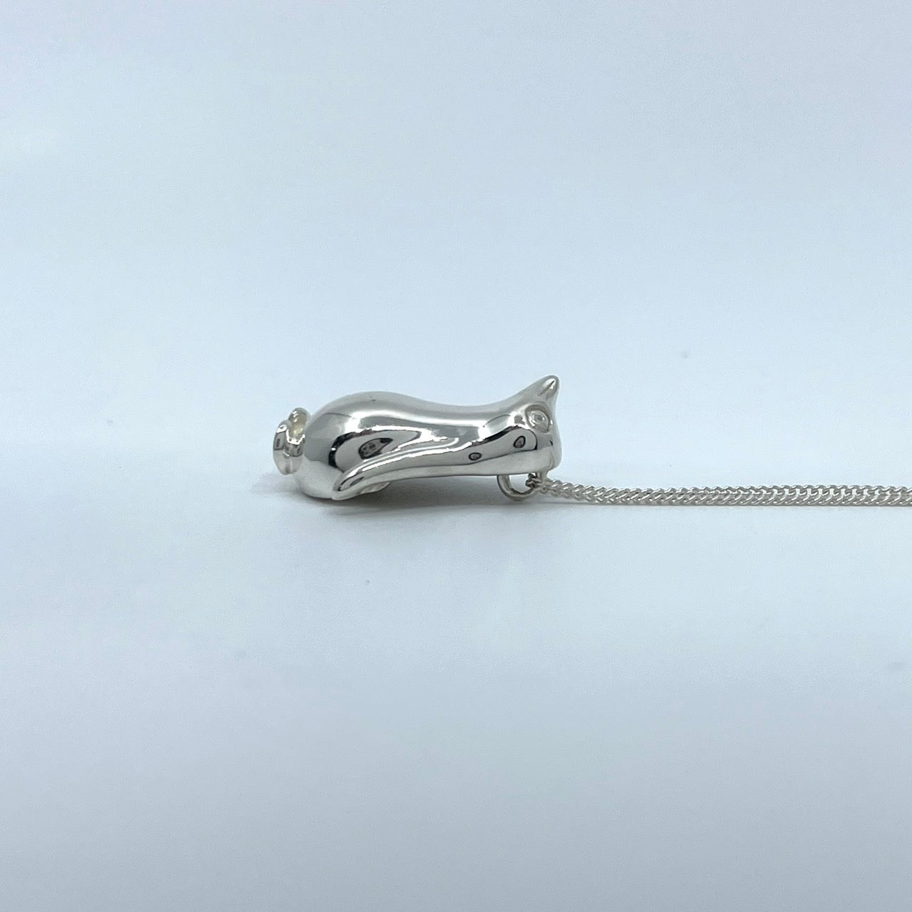 美品 TIFFANY &Co. ティファニー ネックレス ペンギンモチーフ SV925 シルバー レディース ヴィンテージ ジュエリー ペンダント アクセサリー I1