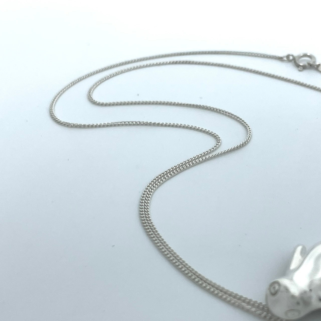 美品 TIFFANY &Co. ティファニー ネックレス ペンギンモチーフ SV925 シルバー レディース ヴィンテージ ジュエリー ペンダント アクセサリー I1