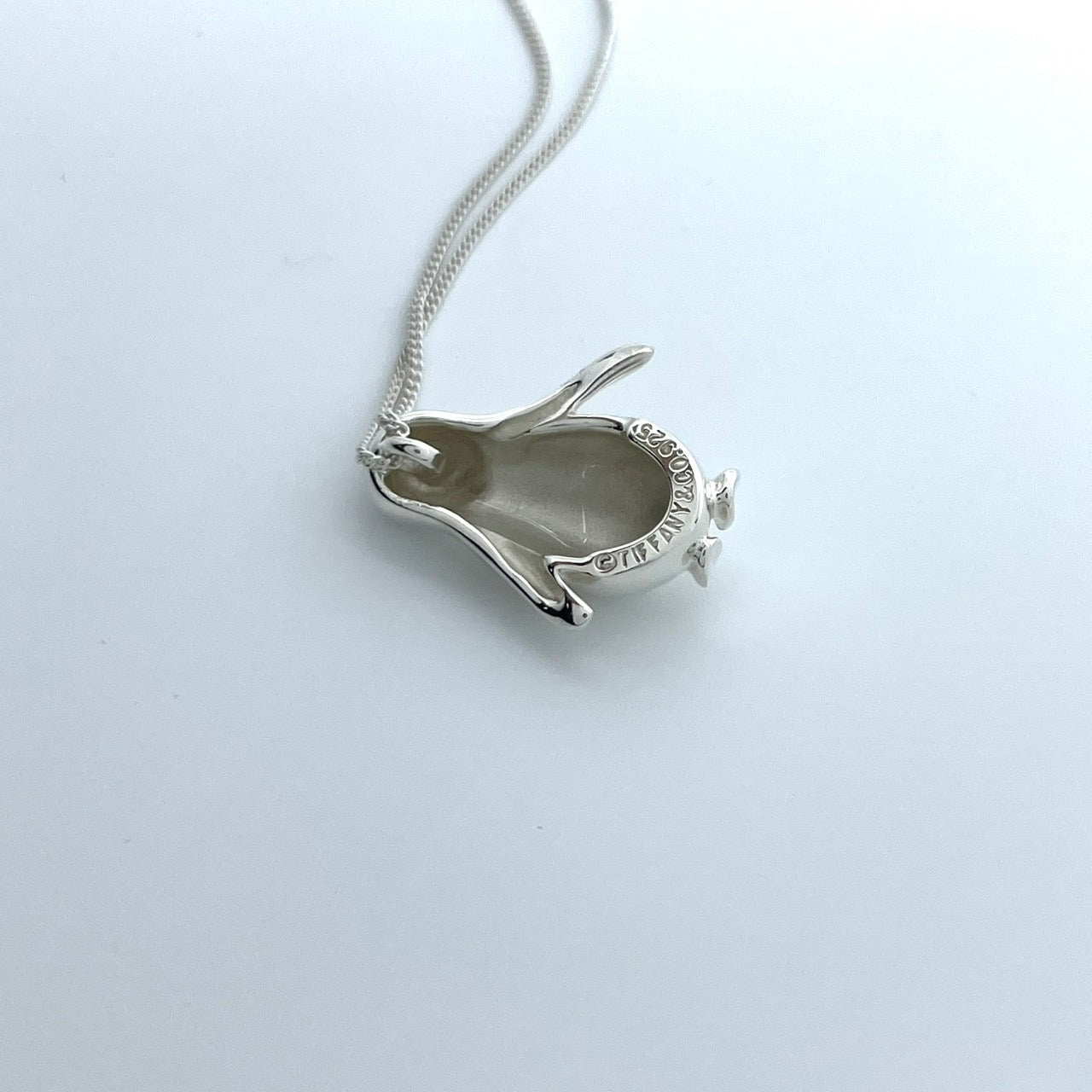 美品 TIFFANY &Co. ティファニー ネックレス ペンギンモチーフ SV925 シルバー レディース ヴィンテージ ジュエリー ペンダント アクセサリー I1