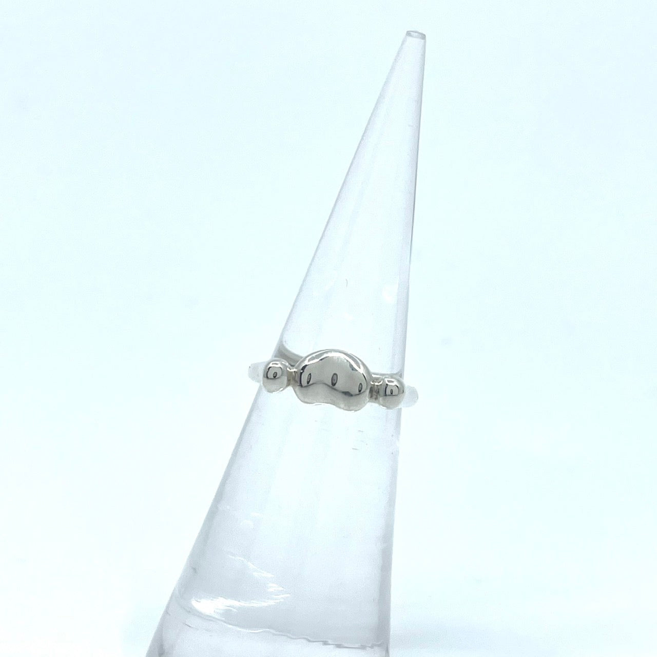 美品 TIFFANY&Co. ティファニー 指輪 リング ビーン 7号 エルサ・ペレッティ シルバー SV925 ビーンズ ジュエリー アクセサリー レディース I7