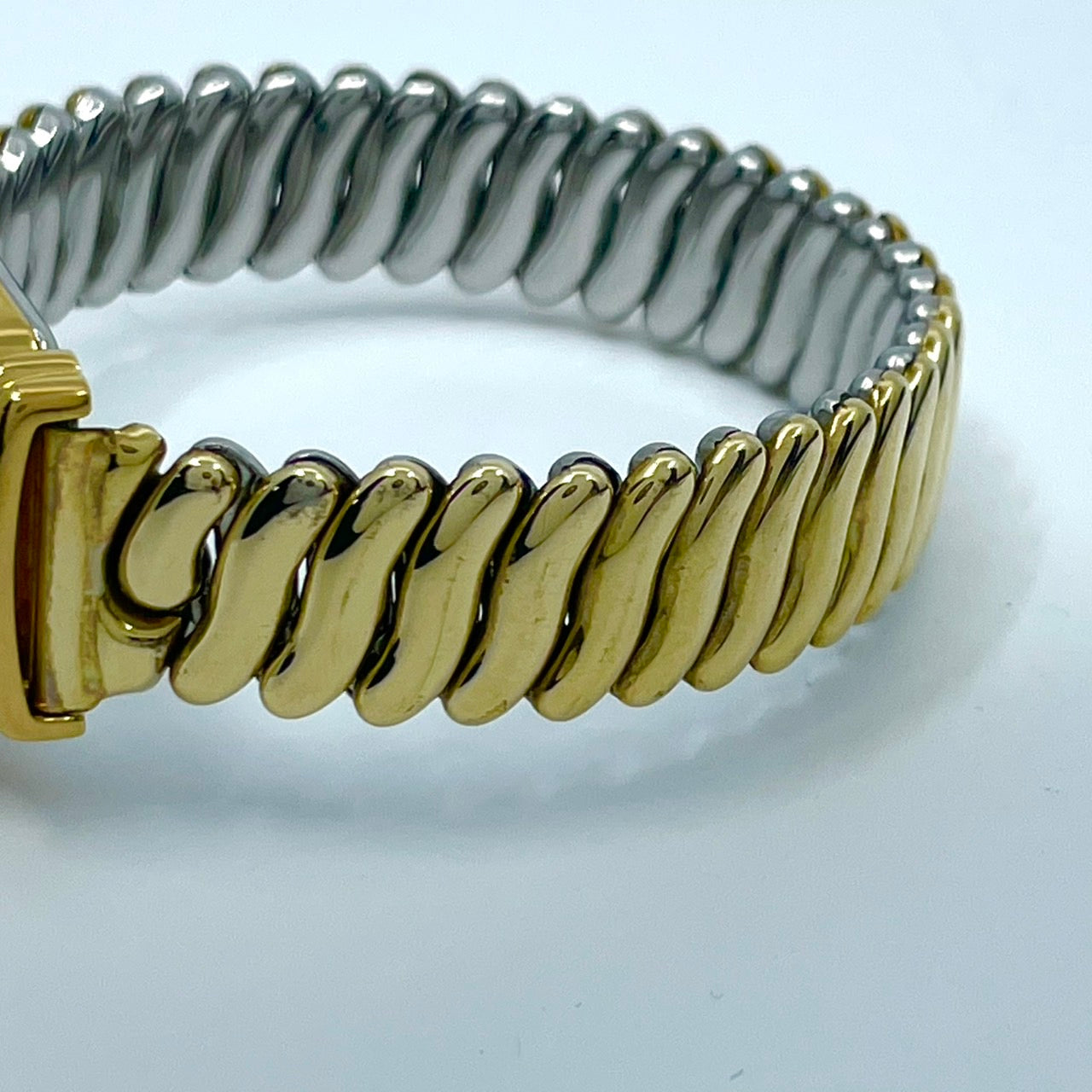 【電池交換済／美品】HAMILTON ハミルトン 6248 レディース腕時計 クオーツ アナログ トノー型 スモールセコンド ホワイト文字盤 ゴールドカラー アラビア数字 クラシック ビンテージ エレガント ドレスウォッチ クリーニング済み G6