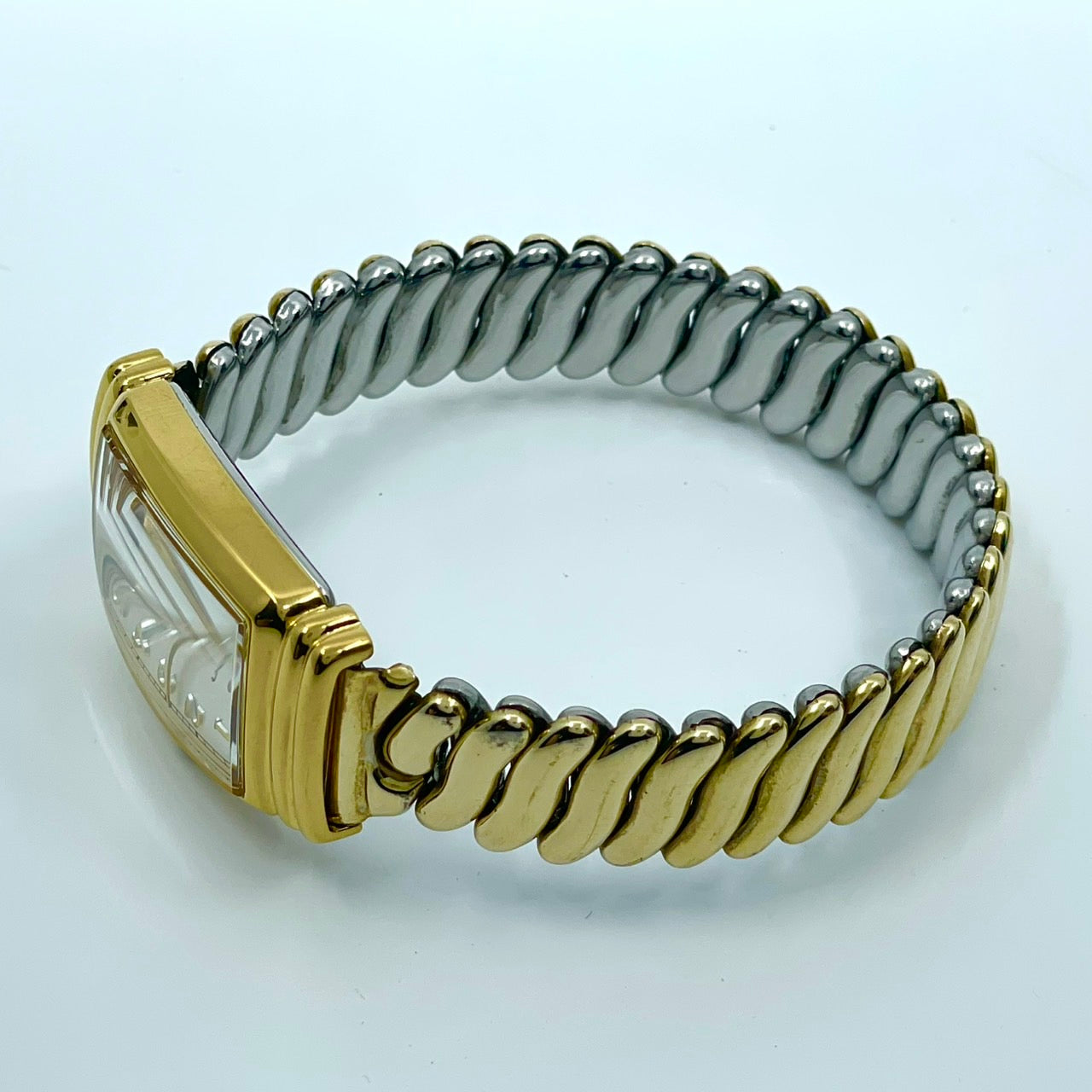 【美品】HAMILTON ハミルトン 6248 レディース腕時計 クオーツ アナログ トノー型 スモールセコンド ホワイト文字盤 ゴールドカラー アラビア数字 クラシック ビンテージ エレガント ドレスウォッチ クリーニング済み G6