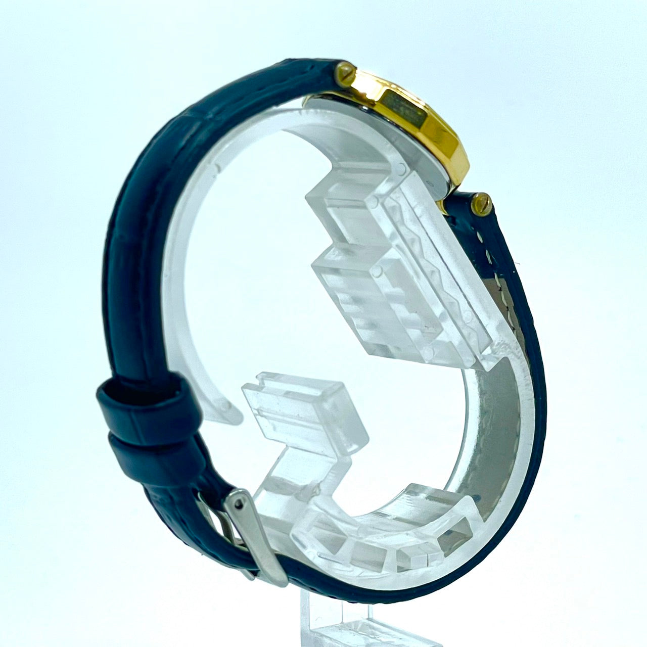 【新品ベルト／電池交換済】SEIKO セイコー TBA レディース腕時計 2C20-6560 オクタゴン ゴールド クオーツ ホワイト文字盤 ローマンインデックス アナログ ビンテージ クラシック ドレスウォッチ エレガント クリーニング済み G6