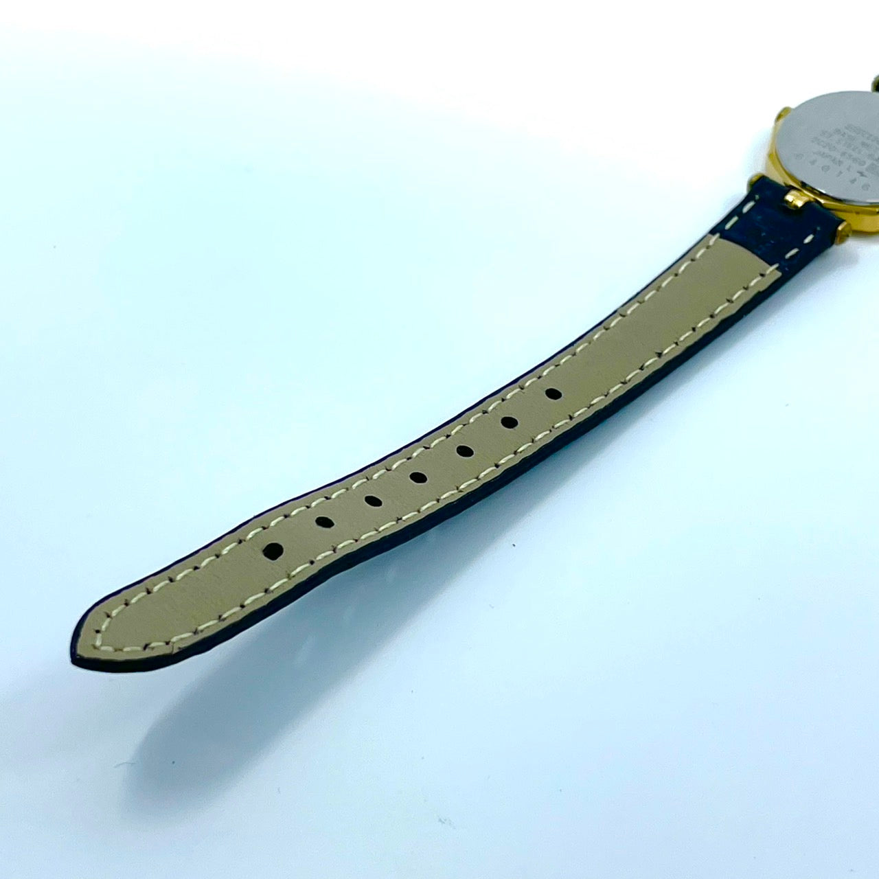 【新品ベルト／電池交換済】SEIKO セイコー TBA レディース腕時計 2C20-6560 オクタゴン ゴールド クオーツ ホワイト文字盤 ローマンインデックス アナログ ビンテージ クラシック ドレスウォッチ エレガント クリーニング済み G6