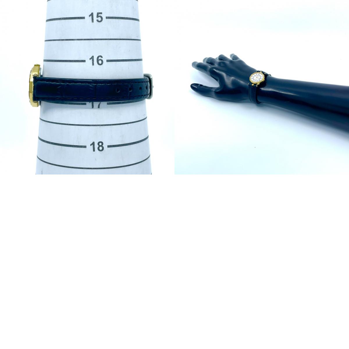 【新品ベルト／電池交換済】SEIKO セイコー TBA レディース腕時計 2C20-6560 オクタゴン ゴールド クオーツ ホワイト文字盤 ローマンインデックス アナログ ビンテージ クラシック ドレスウォッチ エレガント クリーニング済み G6