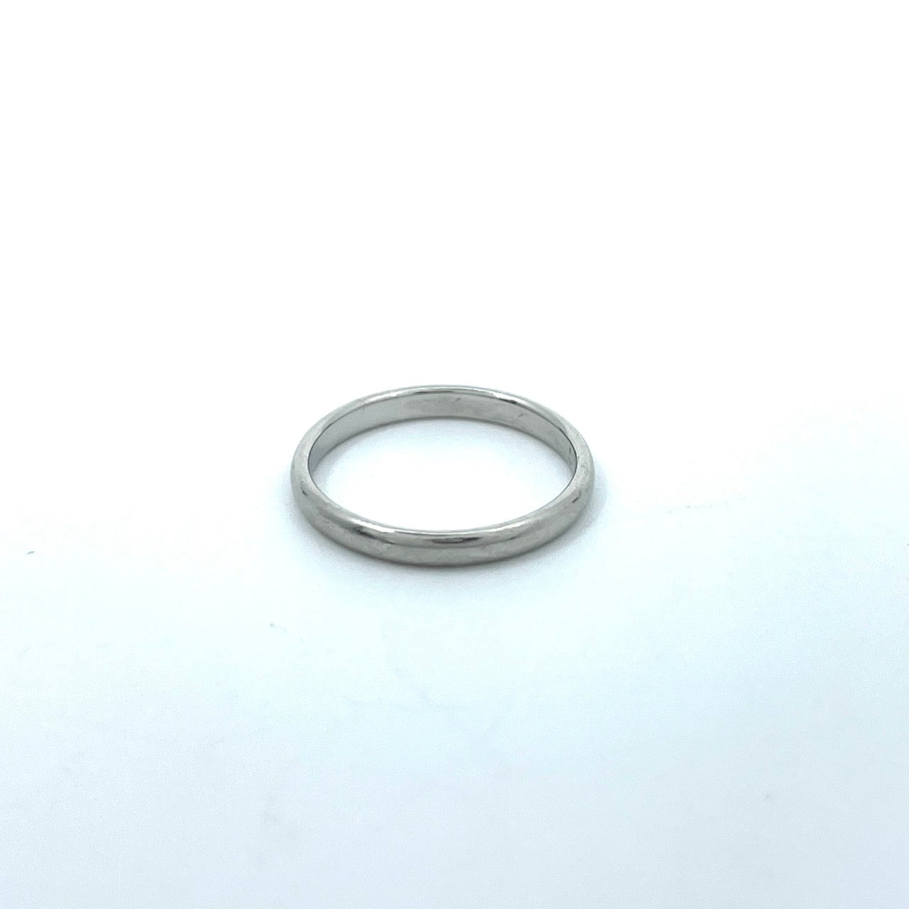 美品 TIFFANY &Co. ティファニー 指輪 リング 6号 プラチナ Pt950 ヴィンテージ ジュエリー アクセサリー I3