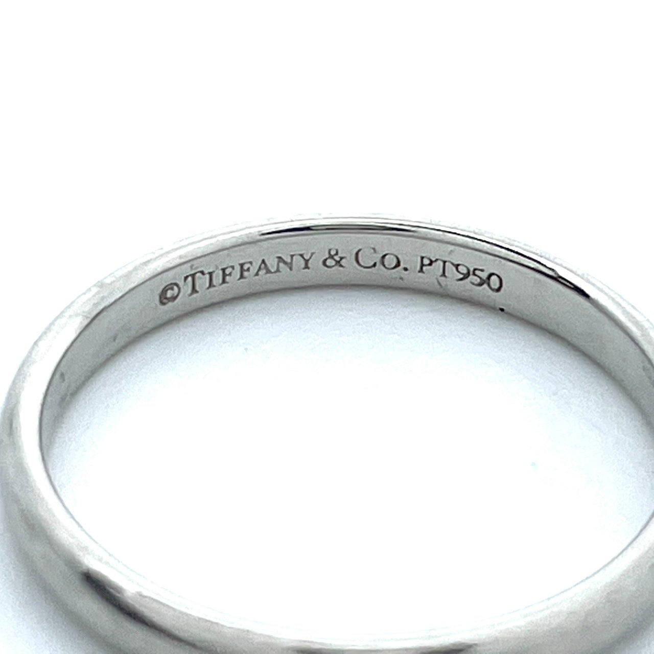 美品 TIFFANY &Co. ティファニー 指輪 リング 6号 プラチナ Pt950 ヴィンテージ ジュエリー アクセサリー I3