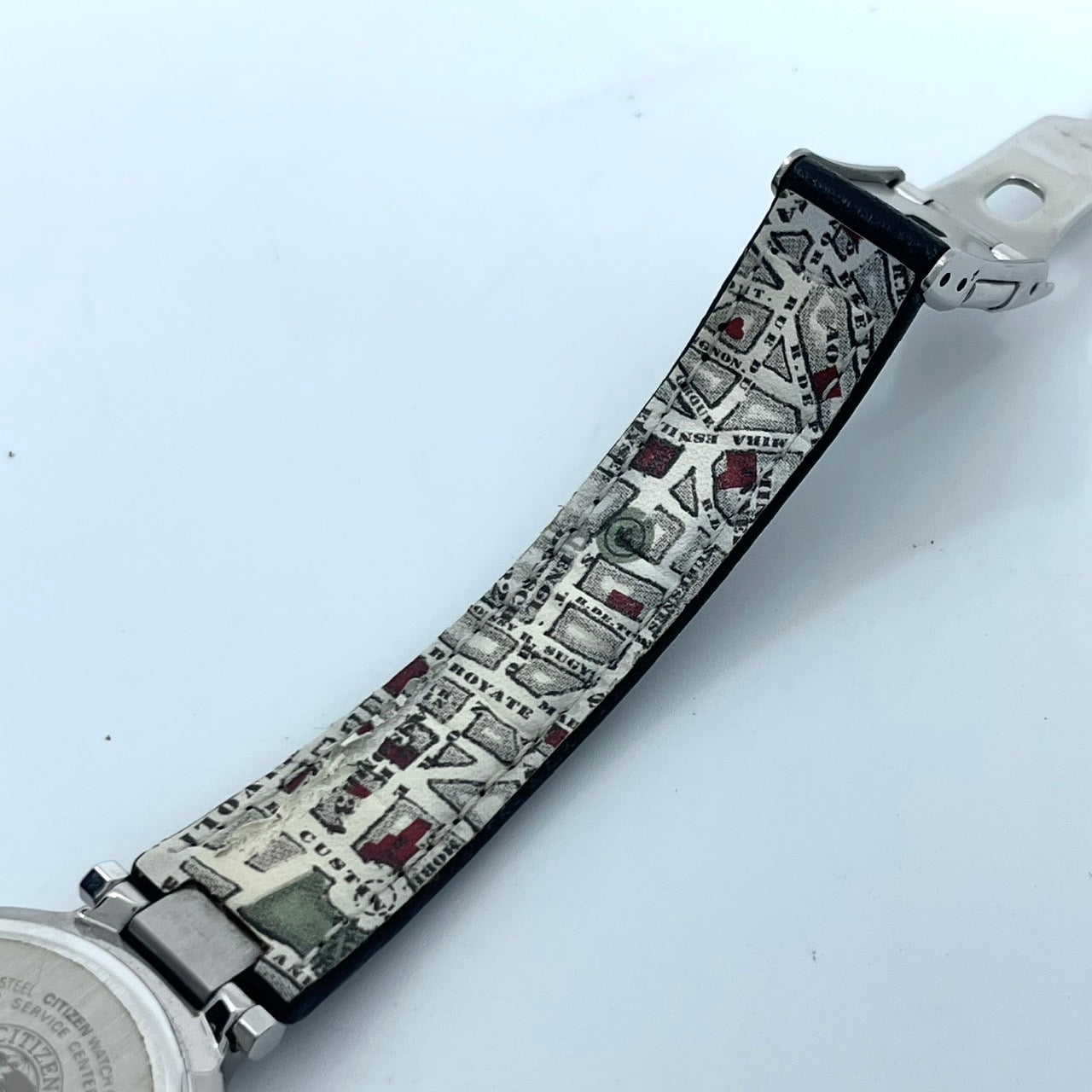 【稼働品】シチズン xC クロスシー 腕時計 GN-4W-S レディース エコドライブ 電波時計 ワールドタイム デイト シルバー 白文字盤 黒レザーベルト ローマ数字 アナログ エレガント ビジネス オフィス クリーニング済み G5