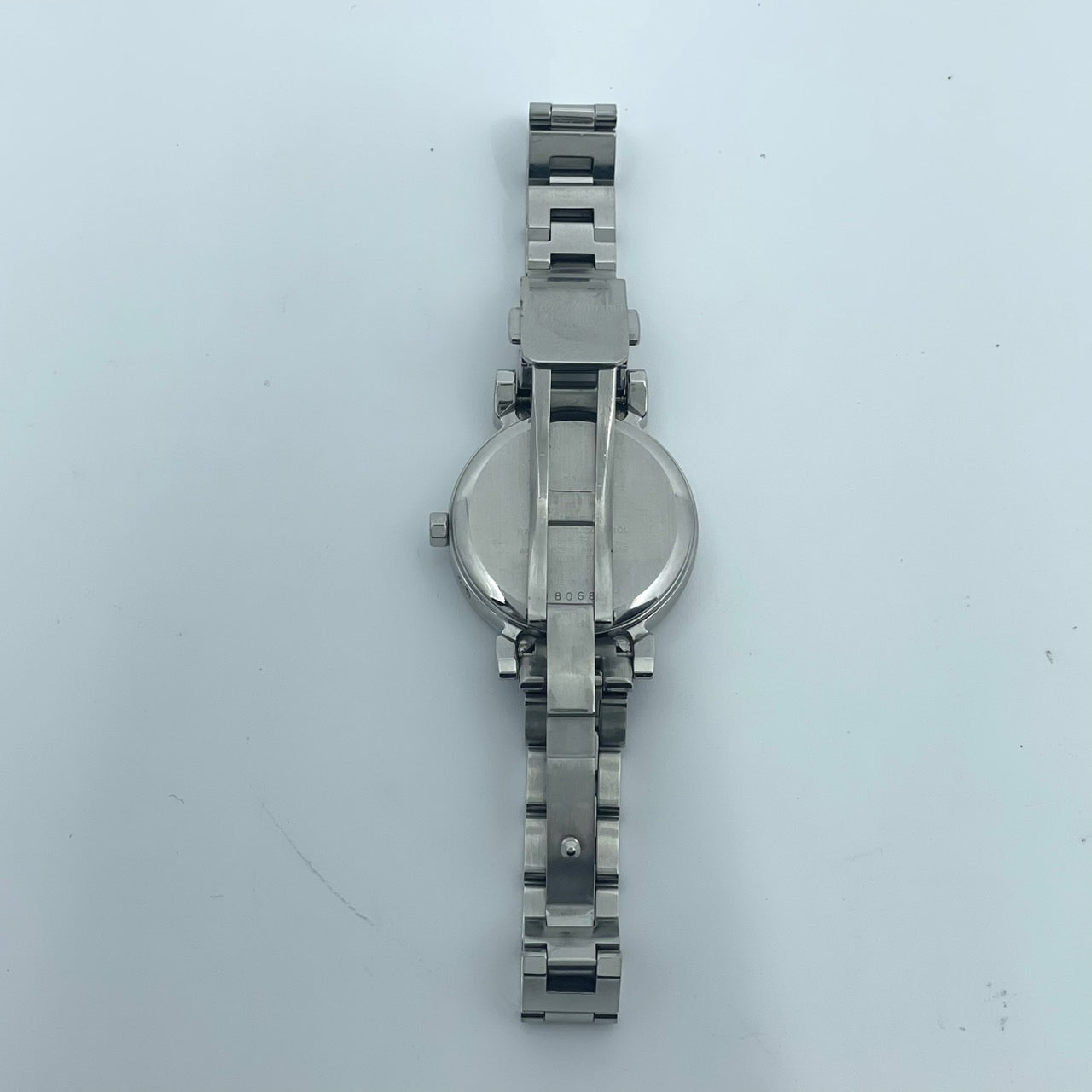 【稼働品】セイコー ルキア 人気モデル 腕時計 3B51-0AJ0 電波ソーラー レディース アナログ シルバー 白文字盤 ローマ数字 ブルー針 クール エレガント ビジネス オフィス 高機能 洗練デザイン スタイリッシュ クリーニング済 G5