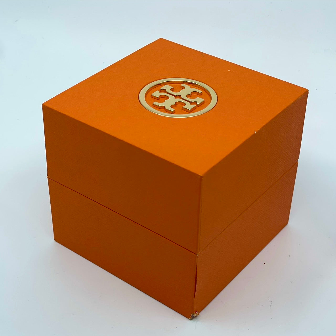 【電池交換/箱付き／未使用級】 TORY BURCH トリーバーチ 腕時計 TRB4019 レディース クオーツ アイコン ダブルTロゴ ゴールド ネイビー文字盤 ブラックレザーベルト スタイリッシュ エレガント SWISS MADE 人気モデル 箱付き クリーニング済み G 美品