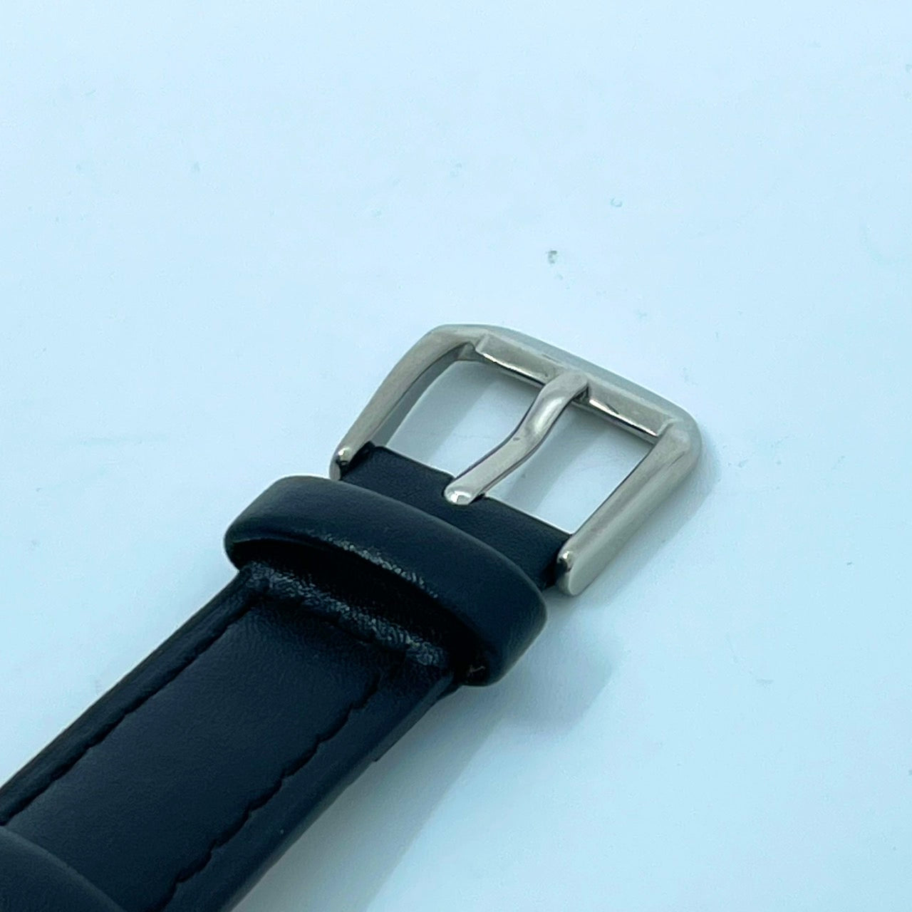 腕時計 メンズ クオーツ コインウォッチ ゴールド文字盤 ブラックレザーベルト アナログ ラウンド アメリカンイーグルデザイン ビンテージ風 ファッションウォッチ 電池交換済 新品ベルト(社外品) クリーニング済 G2