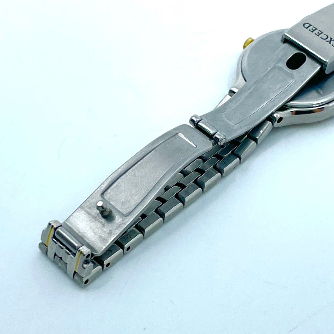 【稼働品】シチズン エクシード 腕時計 A980-T001912 レディース エコドライブ ソーラー コンビカラー ゴールド シルバー 上品 エレガント 高級 ドレスウォッチ ビジネス オフィス 薄型軽量 人気モデル クリーニング済み G2