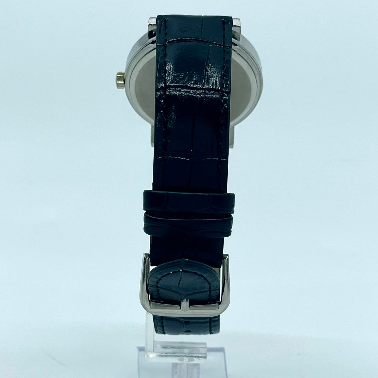 【電池交換済／新品ベルト(社外品)】美品 アベイシングエイプ 腕時計 メンズ クオーツ ブラック文字盤 BAPE CAMO 猿カモ アナログ ストリートファッションウォッチ ラウンド シルバーケース カジュアル 人気モデル クリーニング済み G2