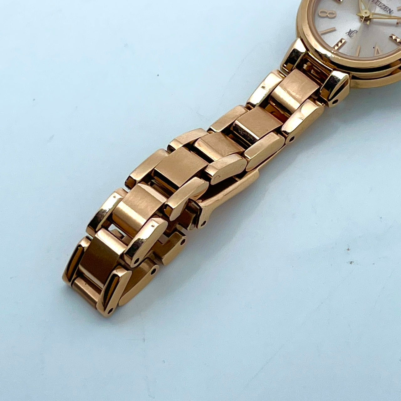 citizen シチズン xC クロスシー 腕時計 B036-T016600 エコドライブ レディース ピンクゴールド アナログ 上品 エレガント ビジネス オフィス 高機能 人気モデル 洗練デザイン 手元華やか クリーニング済み G2