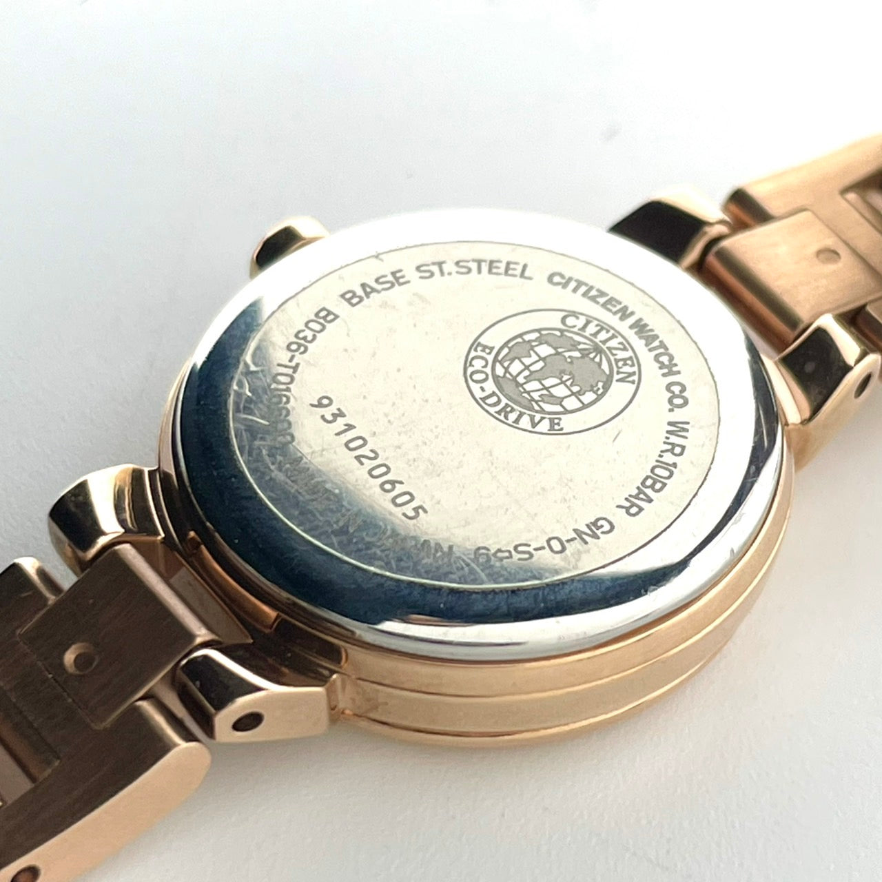 citizen シチズン xC クロスシー 腕時計 B036-T016600 エコドライブ レディース ピンクゴールド アナログ 上品 エレガント ビジネス オフィス 高機能 人気モデル 洗練デザイン 手元華やか クリーニング済み G2