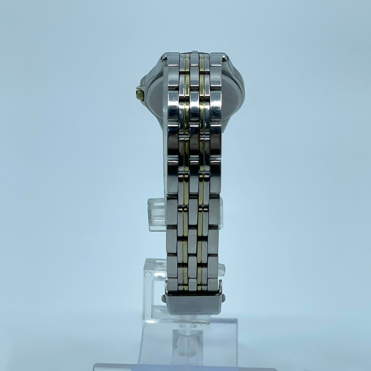 【稼働品】 citizen シチズン 腕時計 E030-K16261 レディース エコドライブ ソーラー コンビカラー ゴールド シルバー アナログ ビジネス オフィススタイル 耐磁 ANTIMAG4800 ヴィンテージ感 クラシックデザイン クリーニング済み G2