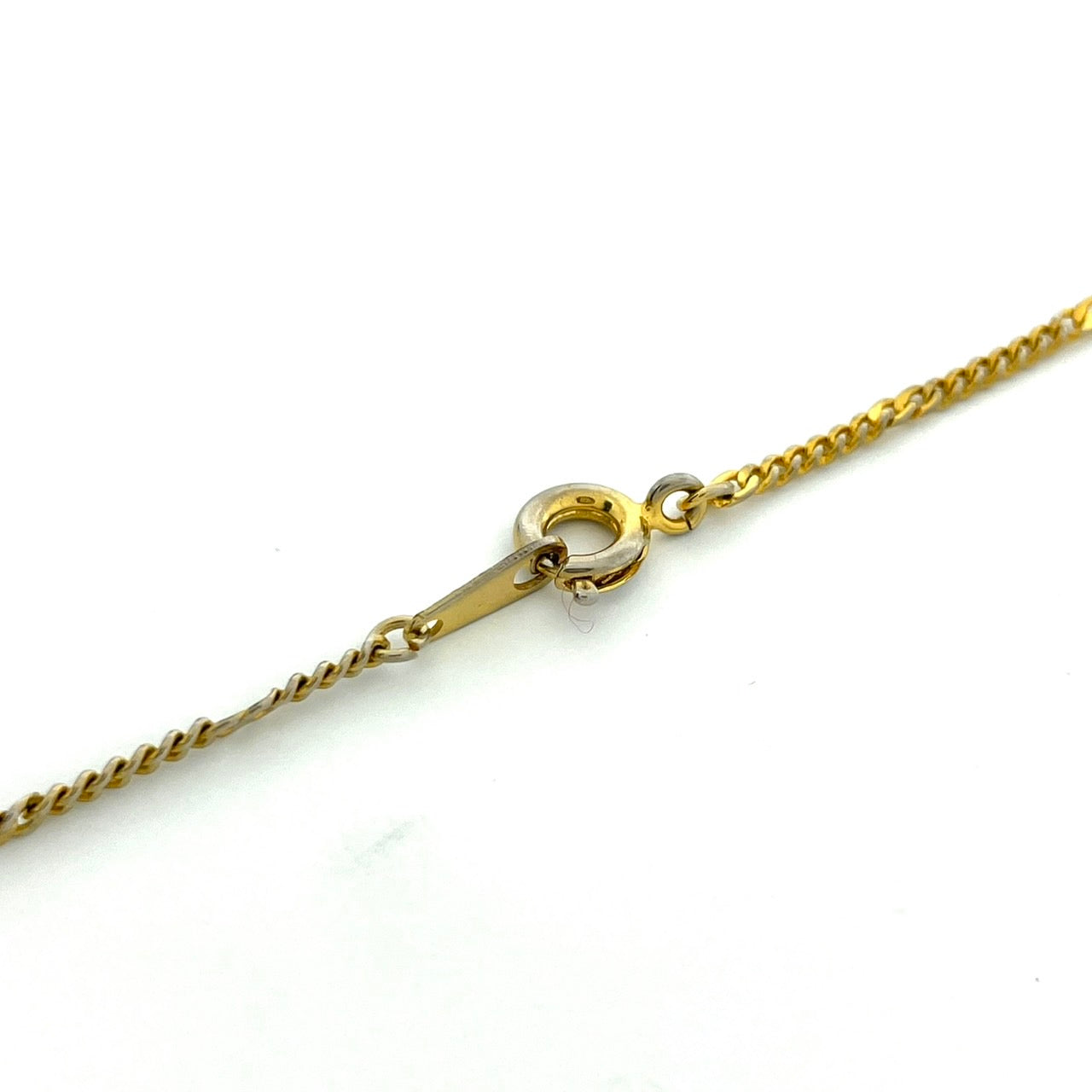 Christian Dior クリスチャンディオール ヴィンテージ ネックレス ロゴ プレート スクエア型 ペンダント ゴールドカラー アクセサリー ジュエリー レディース I1