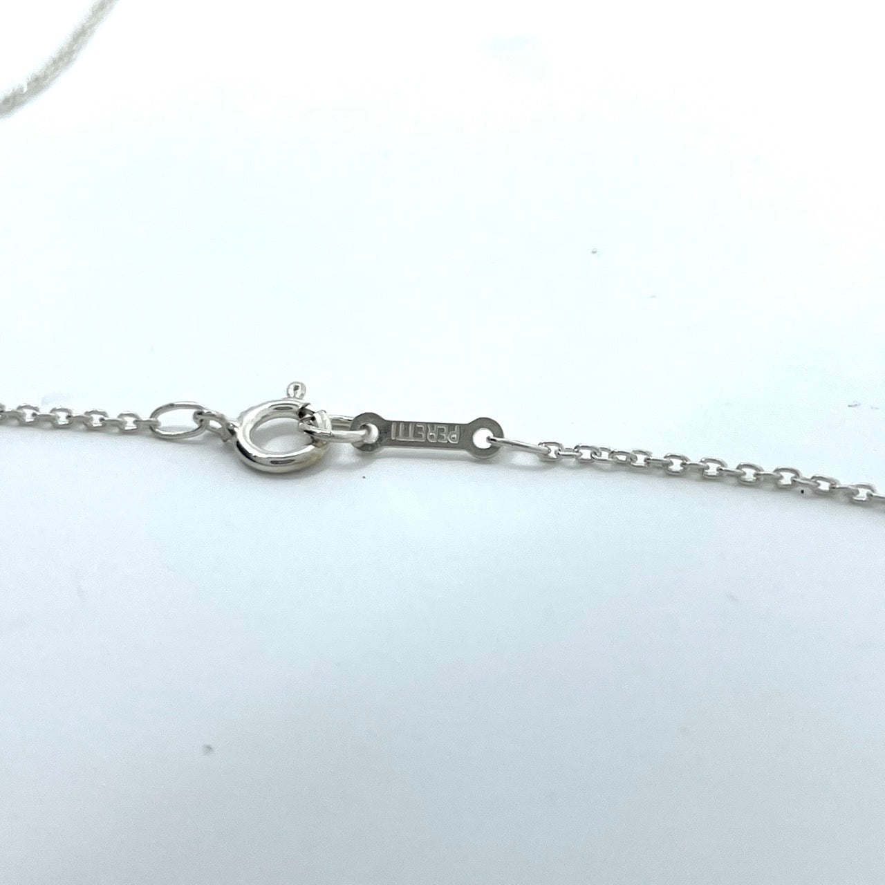 美品 TIFFANY & Co. ティファニー オープンハート シルバー SV925 エルサ・ペレッティ ヴィンテージ ネックレス ペンダント アクセサリー ジュエリー レディース I1