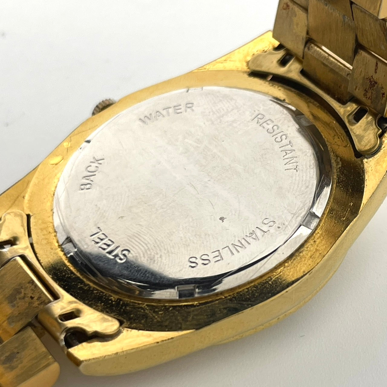 【電池交換済】Louis & Balencia ルイスアンドバレンシア レディース腕時計 クオーツ ゴールド ラインストーン エメラルド ハニカム文字盤 デイデイト カレンダー アナログ ゴージャス エレガント クラシックデザイン クリーニング済 G4