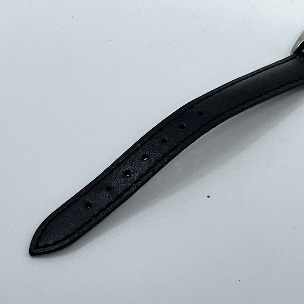 【デッドストック/稼働品】CITIZEN シチズン Date Star デイトスター レディース 腕時計 手巻き 17石 シルバー ブラックレザー ラウンド デイト 希少 昭和レトロ アンティーク ビンテージ クラシック エレガント ドレスウォッチ 新品ベルト交換済（社外品） G4