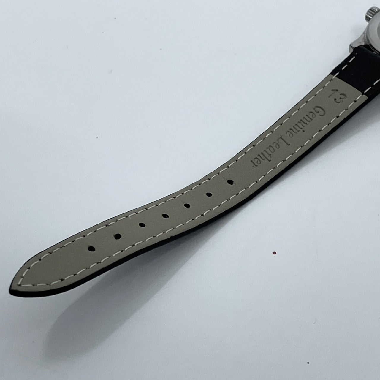 【デッドストック/稼働品】CITIZEN シチズン Date Star デイトスター レディース 腕時計 手巻き 17石 シルバー ブラックレザー ラウンド デイト 希少 昭和レトロ アンティーク ビンテージ クラシック エレガント ドレスウォッチ 新品ベルト交換済（社外品） G4