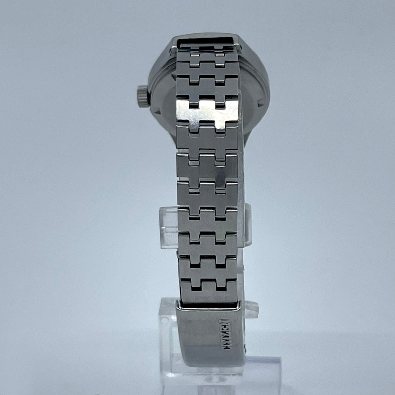 【稼働品】CITIZEN シチズン レディース 腕時計 4-661001 自動巻き グリーン文字盤 シルバー ラウンド デイデイト 曜日 日付表示 希少 アンティーク ビンテージ クラシック エレガント ドレスウォッチ クリーニング済み G4