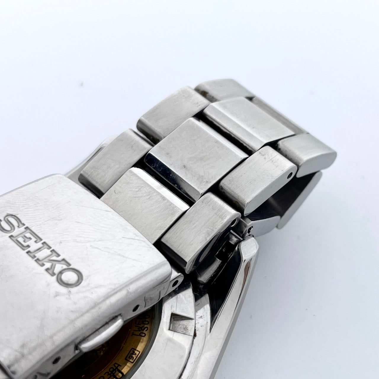 SEIKO セイコー プレサージュ メカニカル 4R38-00S0 メンズ 腕時計 自動巻き オープンハート スケルトン ブラック文字盤 シルバー ステンレススチール アナログ 裏スケ シースルーバック ドレスウォッチ ビジネス G4