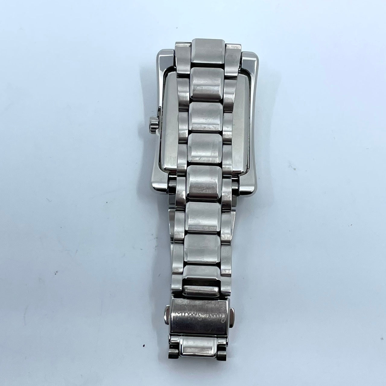 【電池交換済／稼働品】Paul Smith ポールスミス メンズ 腕時計 トノー シルバー アイボリー文字盤 クオーツ アナログ エレガント スタイリッシュ クラシック ビジネス カジュアル 人気モデル ユニークデザイン クリーニング済 G4