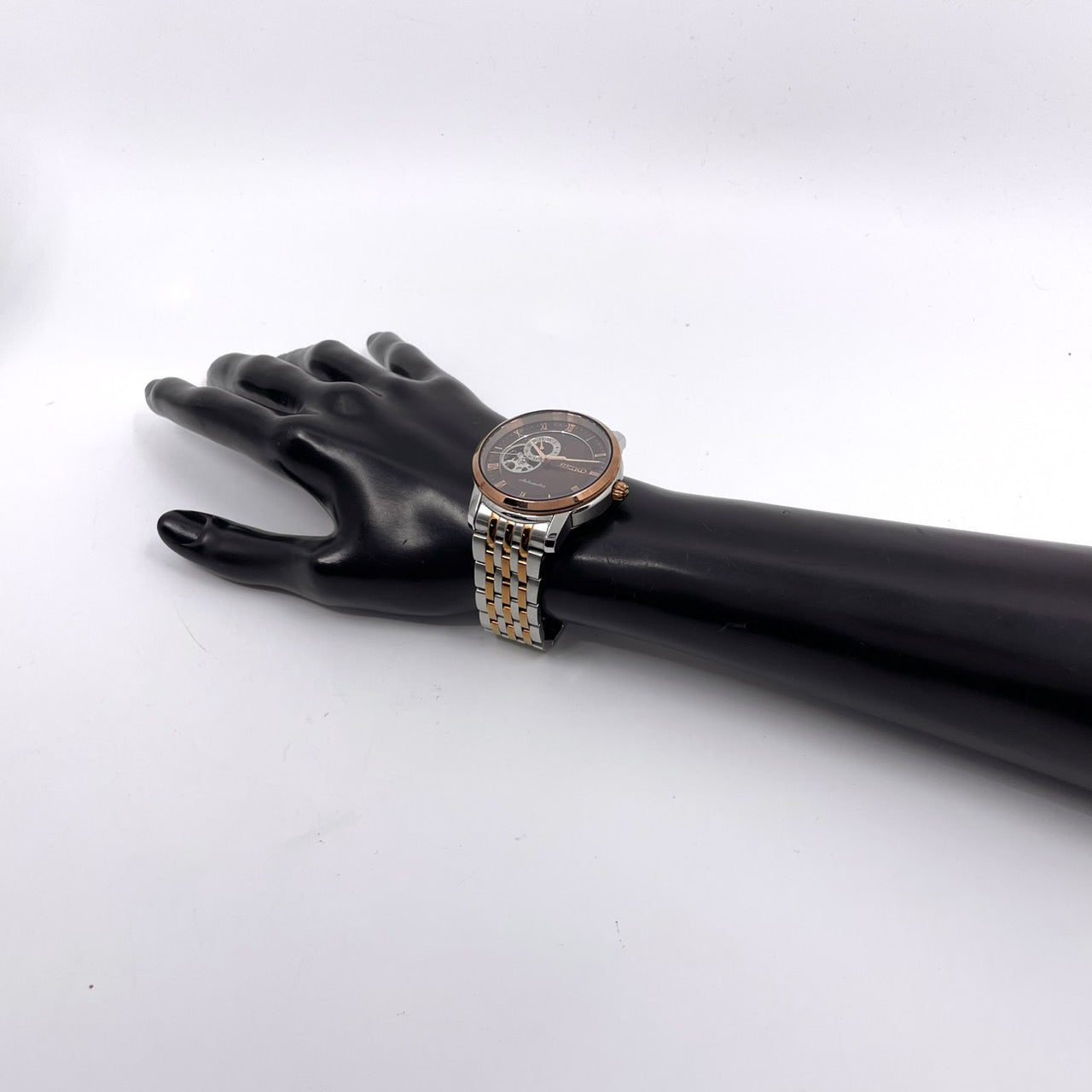 極美品 SEIKO セイコー プレサージュ クラシックコレクション SARY066 4R39-00M0 自動巻き メンズ腕時計 24石 オープンハート 稼働品 G4