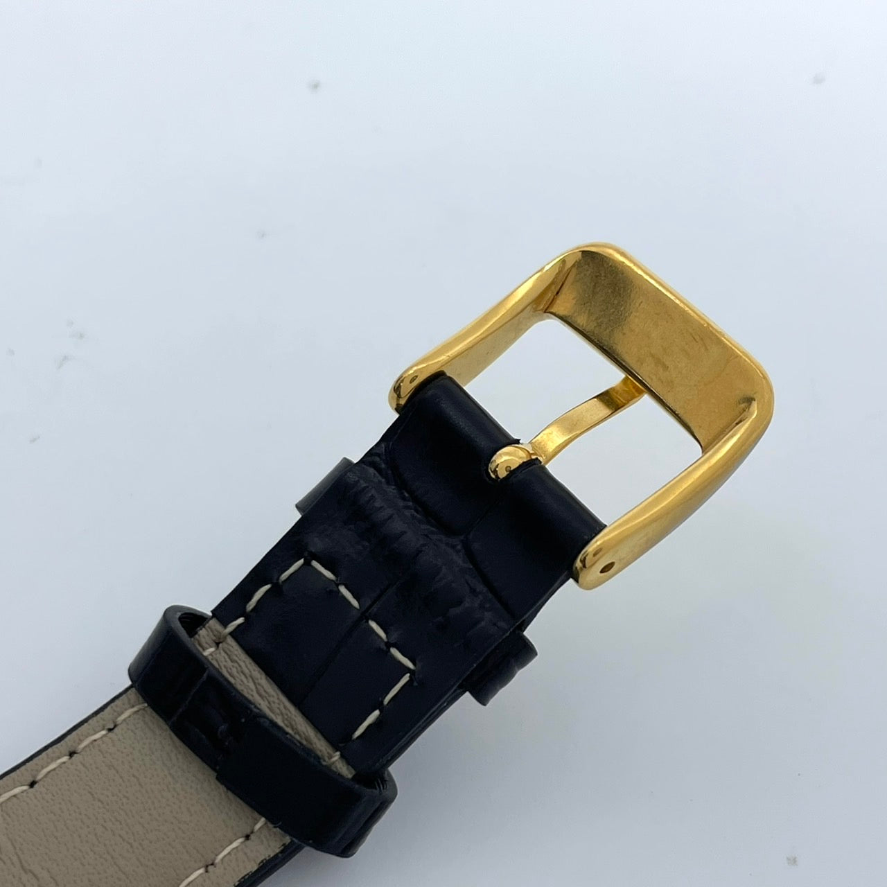 希少 稼働品 ORIENT オリエント メンズ 腕時計 自動巻き 21石 デイデイト ネイビー文字盤 ゴールド ローマンインデックス 裏スケ クラシック エレガント ドレスウォッチ ビジネス 高級感 クリーニング済み ヴィンテージ ベルト交換済 G