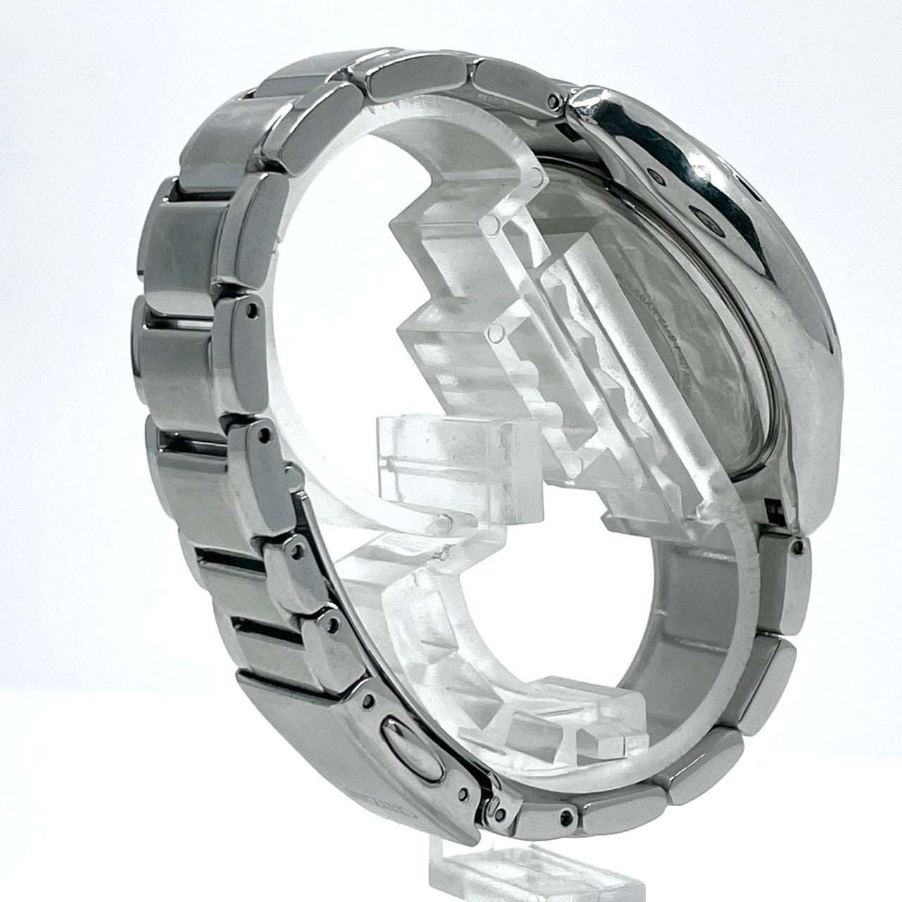 【稼働品】CITIZEN シチズン レディース 腕時計 エコドライブ クロノグラフ H504-S091721 ソーラー シルバー 多機能 デイト表示 サファイアガラス エレガント ビジネス スタイリッシュ 人気モデル クリーニング済み G6