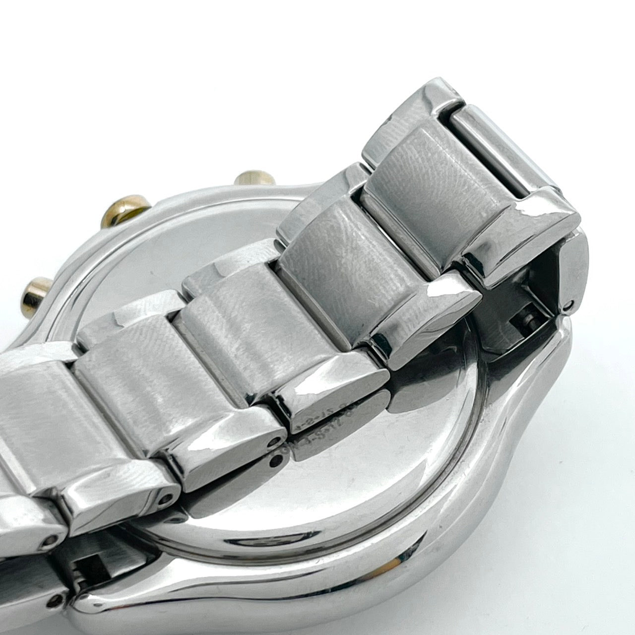 【稼働品】CITIZEN シチズン レディース 腕時計 エコドライブ クロノグラフ H504-S091721 ソーラー シルバー 多機能 デイト表示 サファイアガラス エレガント ビジネス スタイリッシュ 人気モデル クリーニング済み G6