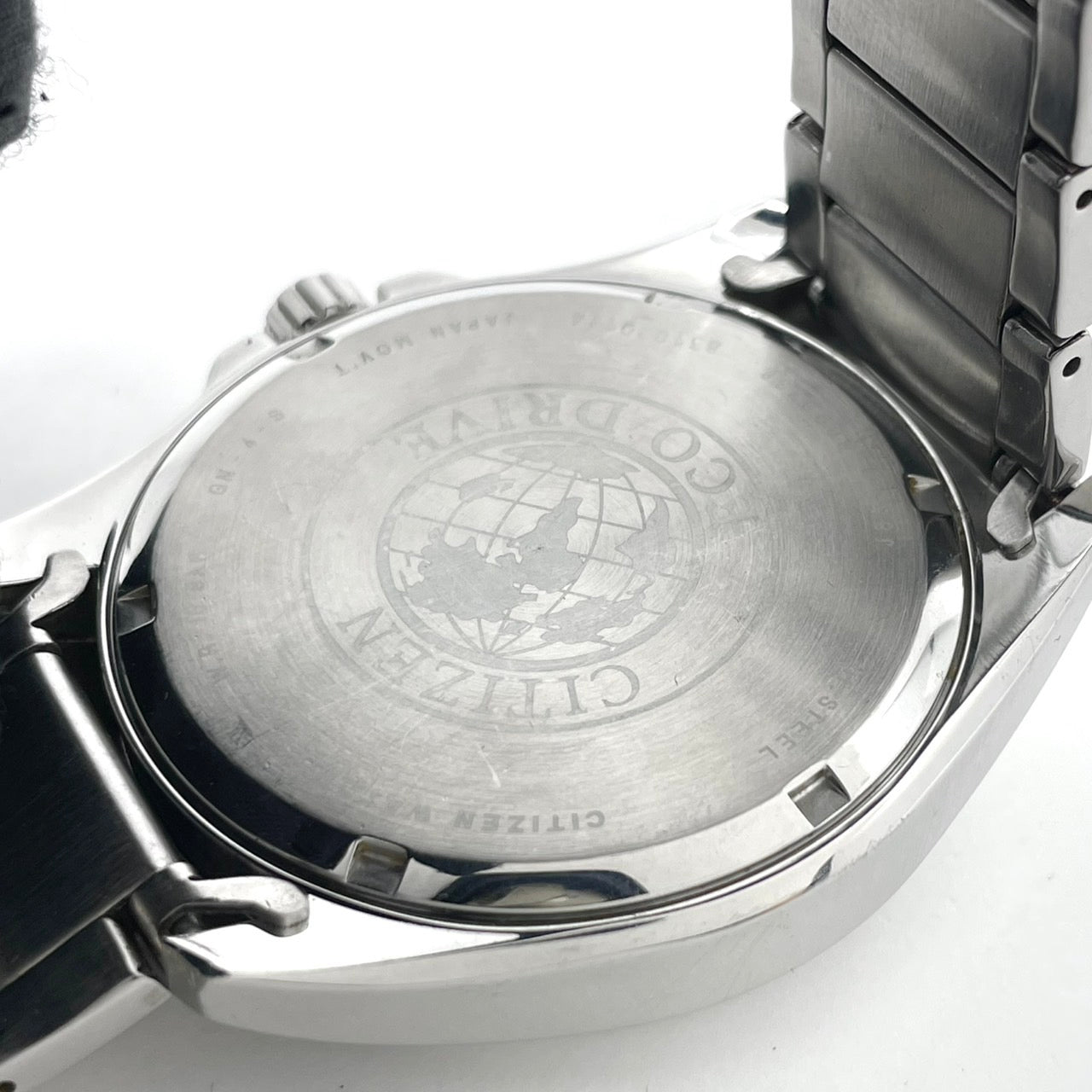 【稼働品】CITIZEN シチズン メンズ 腕時計 エコドライブ AW0050-82E ソーラー デイデイト ブラック文字盤 シルバー アラビア数字 ミリタリーデザイン カジュアル ビジネス 10気圧防水 アナログ 高視認性 クリーニング済み G6