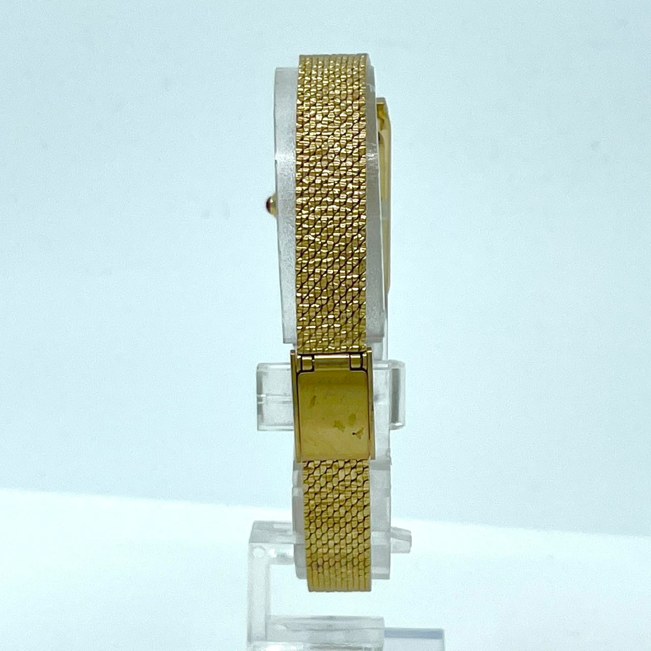 【稼働品】 citizen シチズン Kii: キー 腕時計 EG7043-50W レディース エコドライブ ソーラー ゴールド レクタンギュラー スクエア メッシュベルト クラシック アンティーク ドレスウォッチ ビジネス フェミニン クリーニング済 G6