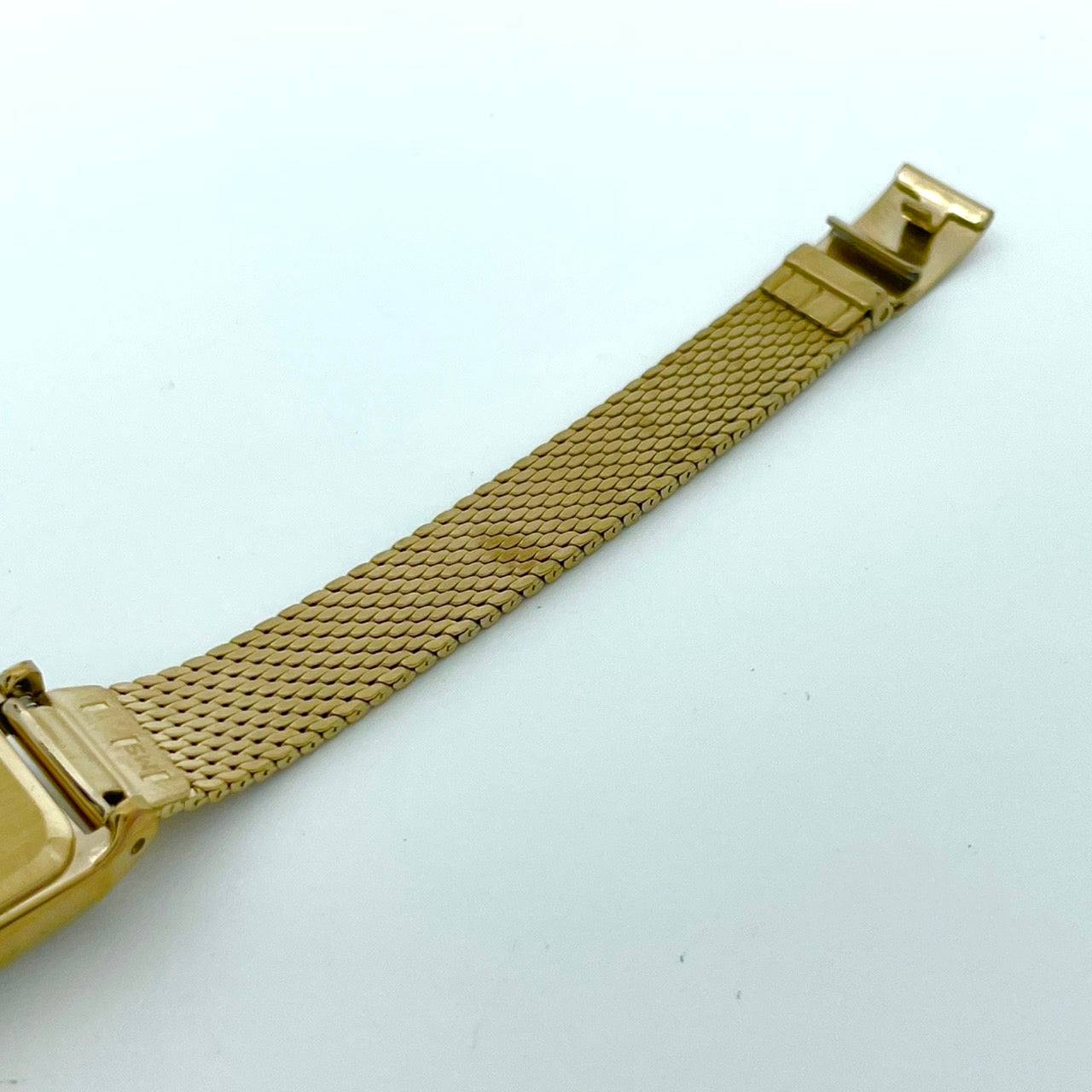 【稼働品】 citizen シチズン Kii: キー 腕時計 EG7043-50W レディース エコドライブ ソーラー ゴールド レクタンギュラー スクエア メッシュベルト クラシック アンティーク ドレスウォッチ ビジネス フェミニン クリーニング済 G6