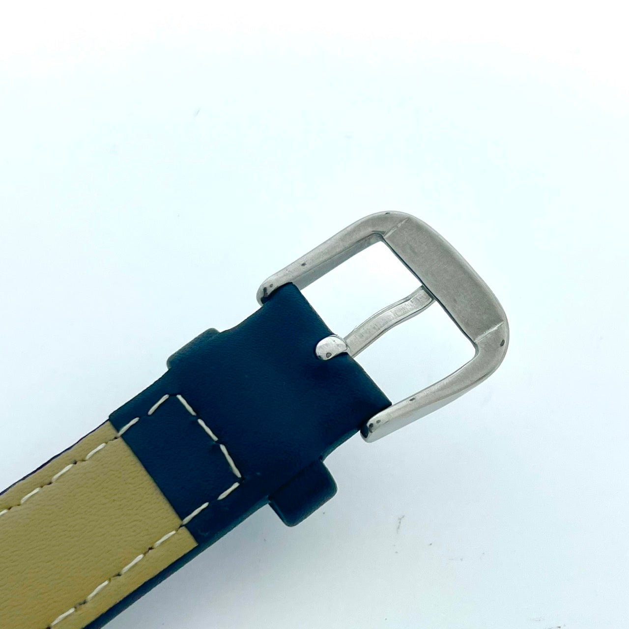 【極美品/新品ベルト/電池交換済/稼働品】SEIKO セイコー メンズ 腕時計 5P31-5000 スクエア ゴールド文字盤 シルバー クオーツ アナログ ビンテージ クラシック ドレスウォッチ エレガント ビジネス シンプル クリーニング済 G6