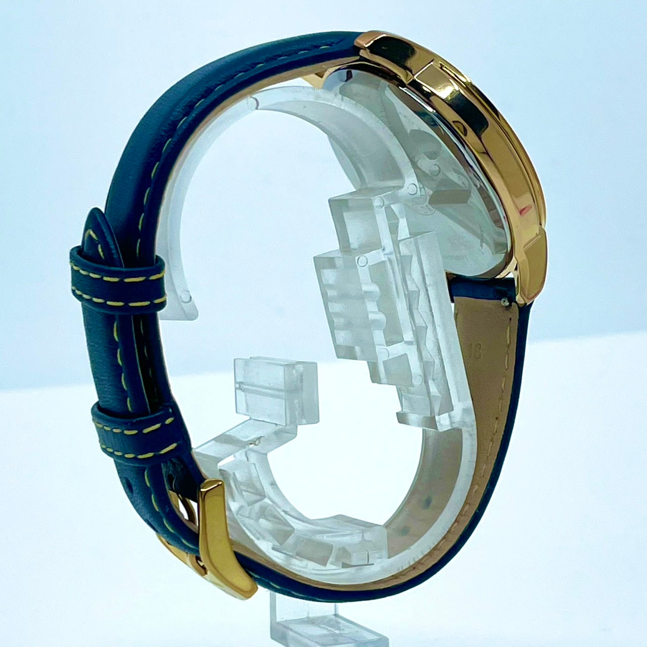 【動作確認済】シチズン CITIZEN エコドライブ レディース 腕時計 B690-S080410 ソーラー クリスタルベゼル ハートモチーフ ゴールド ネイビー エレガント ゴージャス クラシック ウォッチ G6