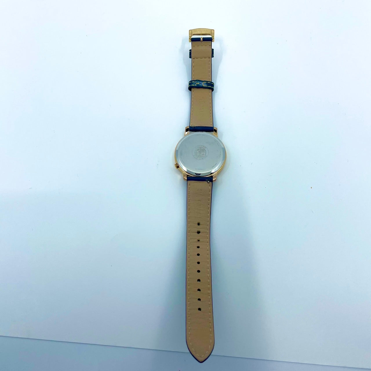 【動作確認済】シチズン CITIZEN エコドライブ レディース 腕時計 B690-S080410 ソーラー クリスタルベゼル ハートモチーフ ゴールド ネイビー エレガント ゴージャス クラシック ウォッチ G6