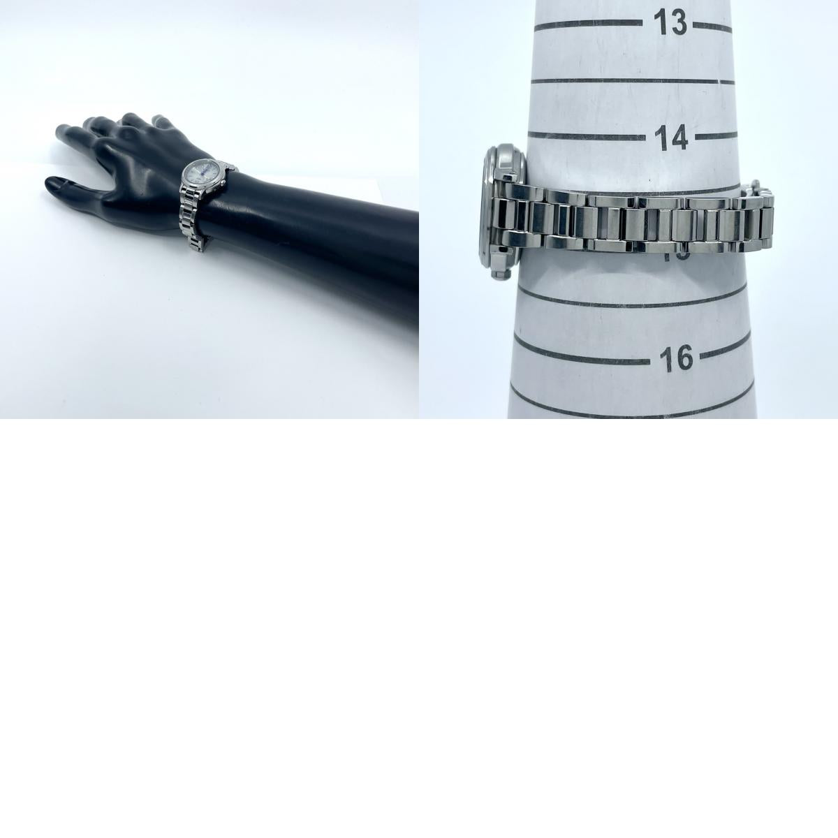 【稼働/美品】カシオ シーン 腕時計 SHW-1500 レディース ソーラー電波 シルバー ブルー針 デイト表示 星モチーフ ラウンド エレガント クラシック ビジネス オフィス ファッションウォッチ クリーニング済 G6