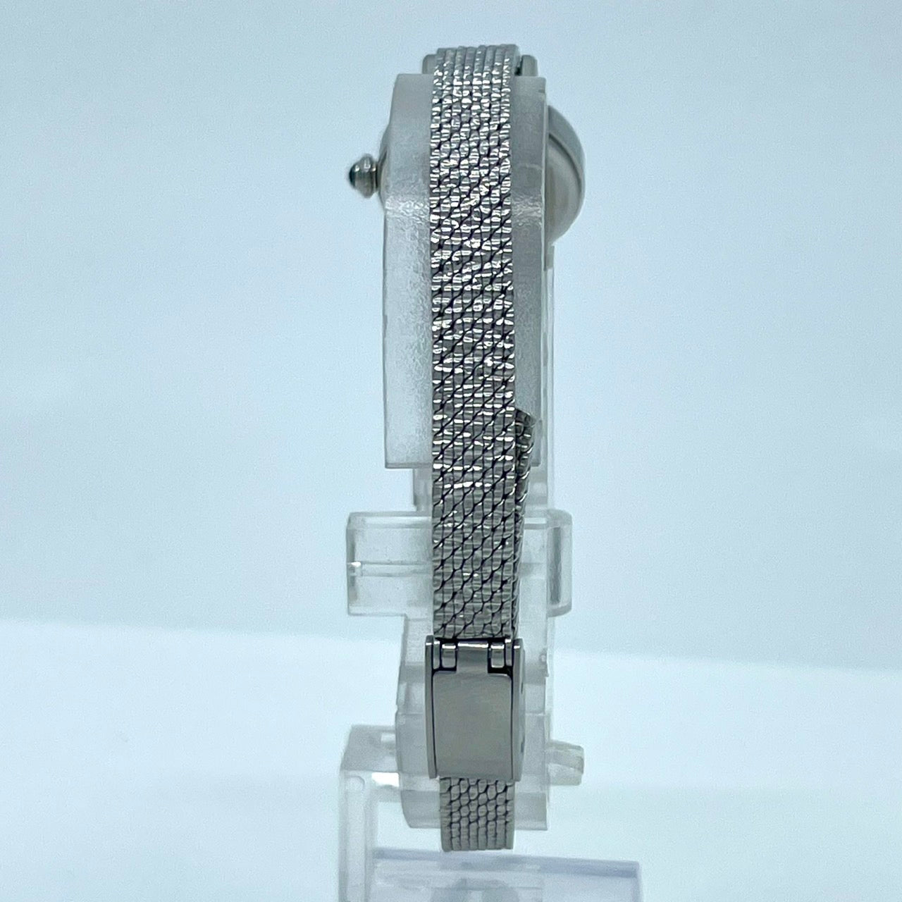 【稼働/美品】シチズン 腕時計 G626-S127998 レディース エコドライブ ソーラー シルバー シェル文字盤 ラウンド メッシュベルト クラシック エレガント ドレスウォッチ フェミニン ビジネス オフィス クリーニング済 G6