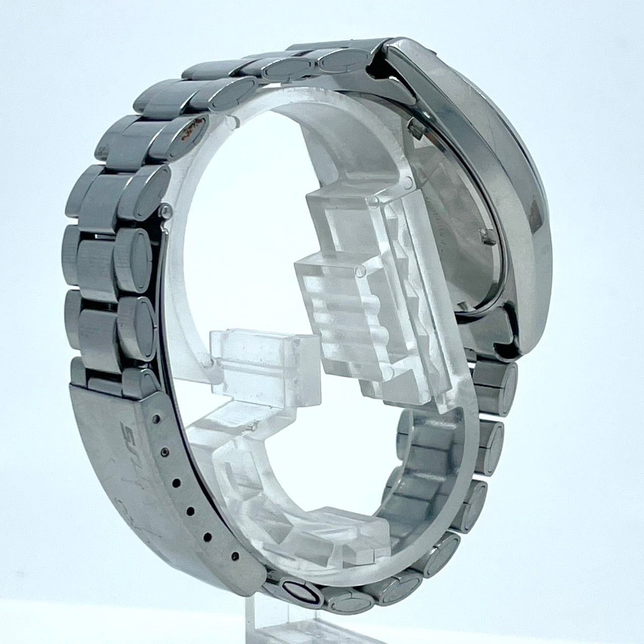 【稼働品／ビンテージ】セイコー 5アクタス シルバーウェーブ 6306-8000 腕時計 メンズ 自動巻き 21石 デイデイト 漢字曜日 シルバー文字盤 ラウンド アンティーク クラシック レトロ 希少モデル クリーニング済 G6