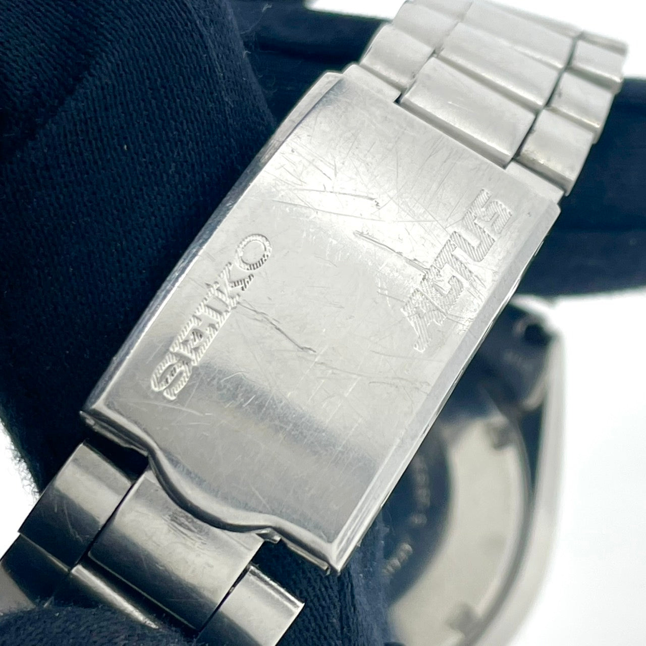 【稼働品／ビンテージ】セイコー 5アクタス シルバーウェーブ 6306-8000 腕時計 メンズ 自動巻き 21石 デイデイト 漢字曜日 シルバー文字盤 ラウンド アンティーク クラシック レトロ 希少モデル クリーニング済 G6