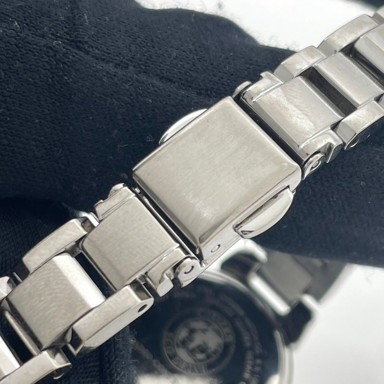 【稼働/美品】シチズン XC クロスシー 腕時計 H058-T016545 レディース エコドライブ ソーラー電波 シルバー文字盤 デイト表示 ラウンド ローマ数字インデックス エレガント クラシック ビジネス ファッションウォッチ クリーニング済 G6