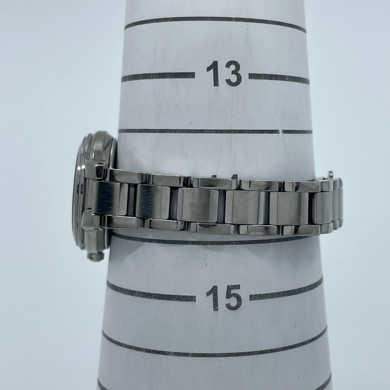 【稼働/美品】シチズン XC クロスシー 腕時計 H058-T016545 レディース エコドライブ ソーラー電波 シルバー文字盤 デイト表示 ラウンド ローマ数字インデックス エレガント クラシック ビジネス ファッションウォッチ クリーニング済 G6