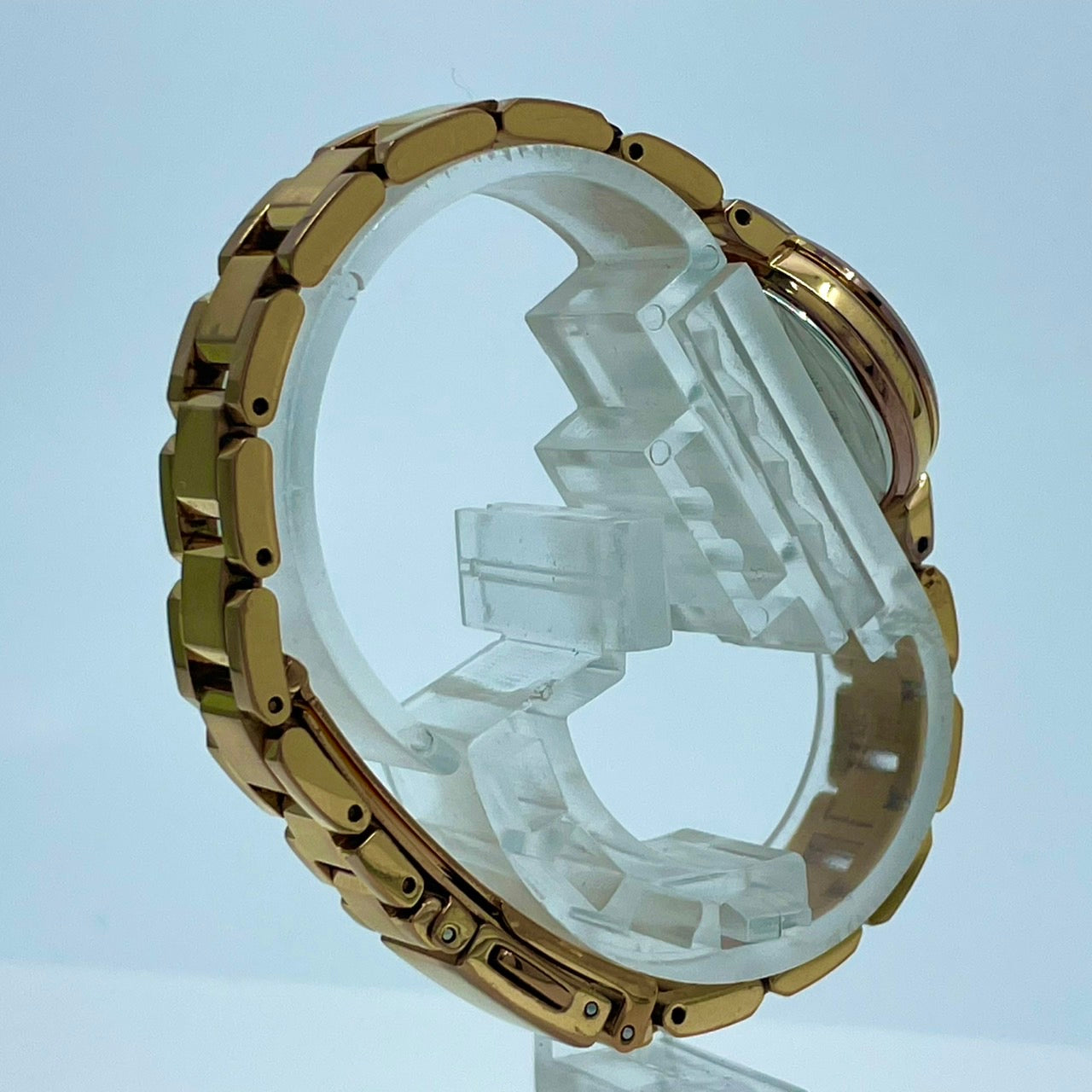 【稼働/美品】シチズン XC クロスシー 腕時計 B036 レディース エコドライブ ソーラー ピンクゴールド ピンク文字盤 ラウンド エレガント ドレスウォッチ クラシック フェミニン ビジネス オフィス ファッションウォッチ クリーニング済 G6