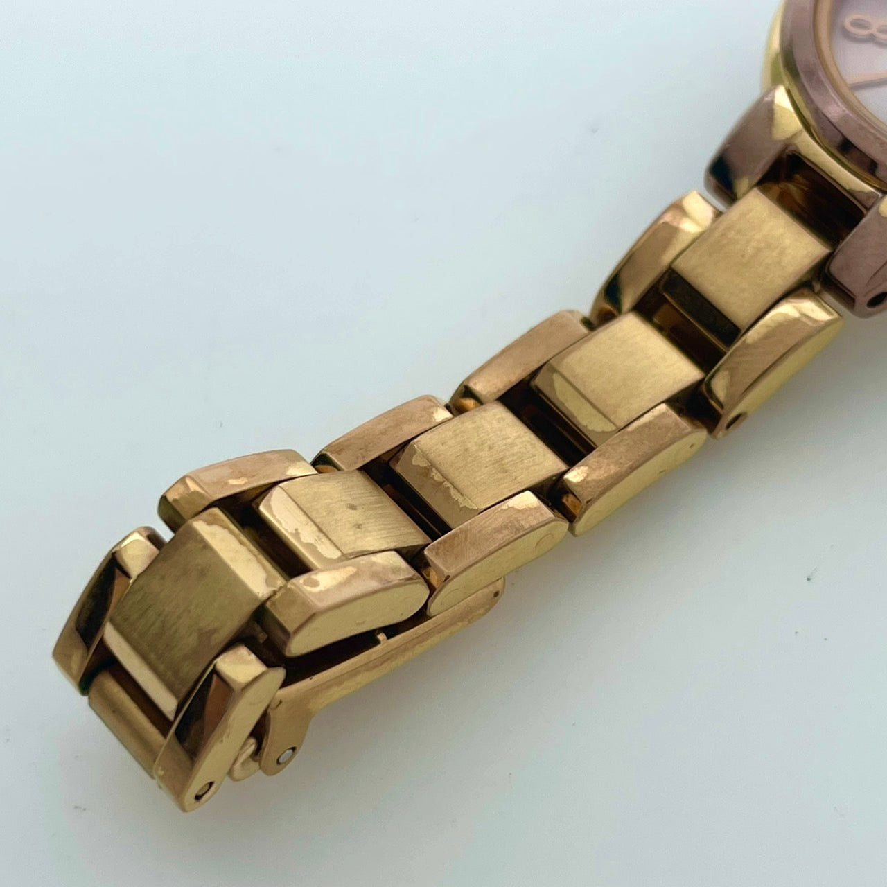 【稼働/美品】シチズン XC クロスシー 腕時計 B036 レディース エコドライブ ソーラー ピンクゴールド ピンク文字盤 ラウンド エレガント ドレスウォッチ クラシック フェミニン ビジネス オフィス ファッションウォッチ クリーニング済 G6