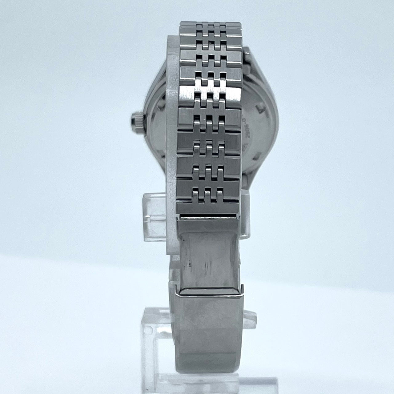 【稼働品】seiko セイコー 腕時計 2906-0110 レディース 自動巻き 21石 デイデイト 漢字曜日 シルバー文字盤 ラウンド アンティーク クラシック レトロ 希少モデル クリーニング済 G6