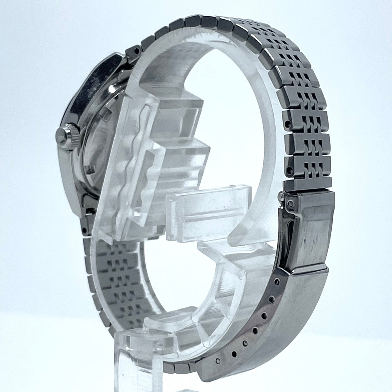 【稼働品】seiko セイコー 腕時計 2906-0110 レディース 自動巻き 21石 デイデイト 漢字曜日 シルバー文字盤 ラウンド アンティーク クラシック レトロ 希少モデル クリーニング済 G6