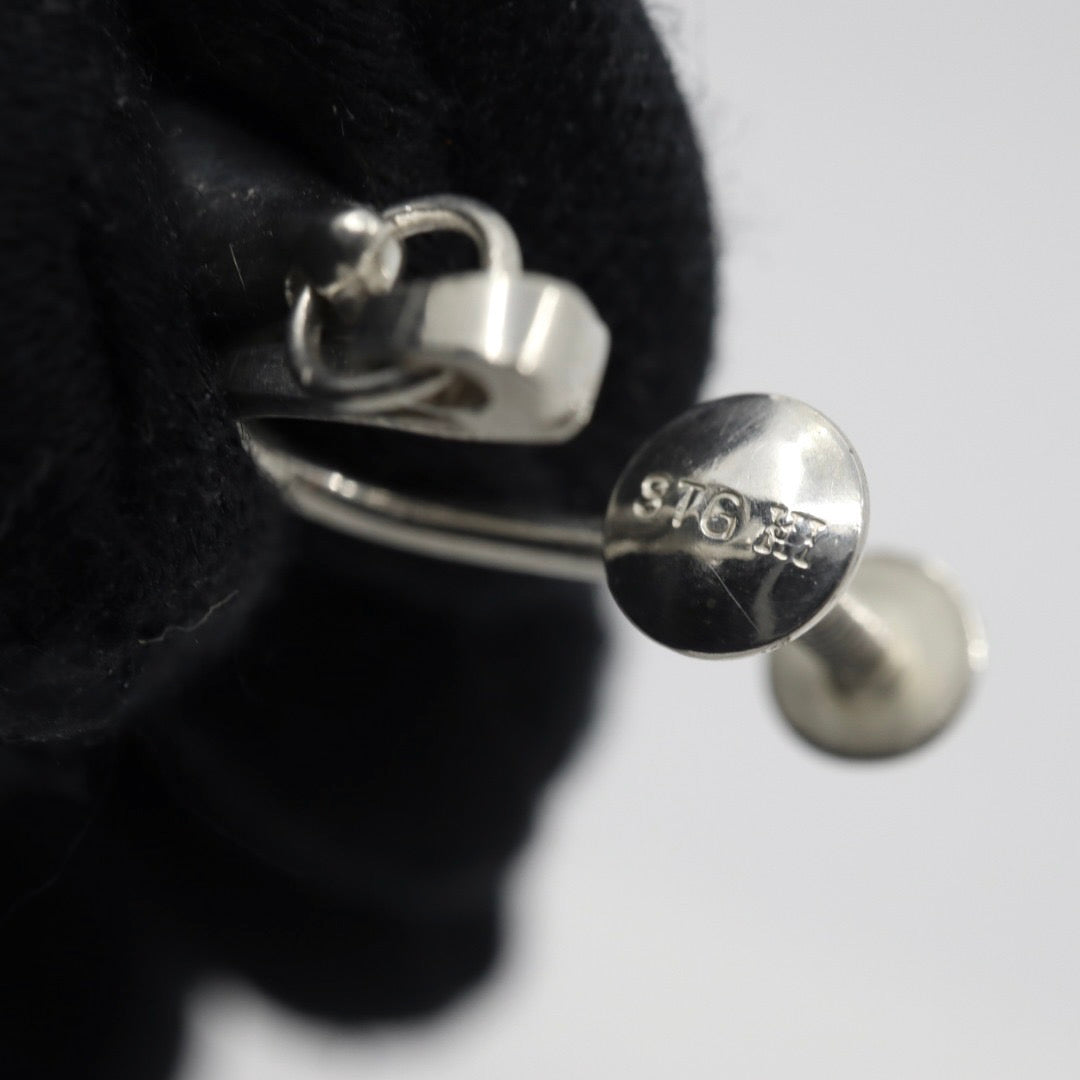 美品 TIFFANY&Co. ティファニー ティアドロップ イヤリング シルバー SV925 エルサ・ペレッティ アクセサリー ジュエリー ヴィンテージ レディース I3