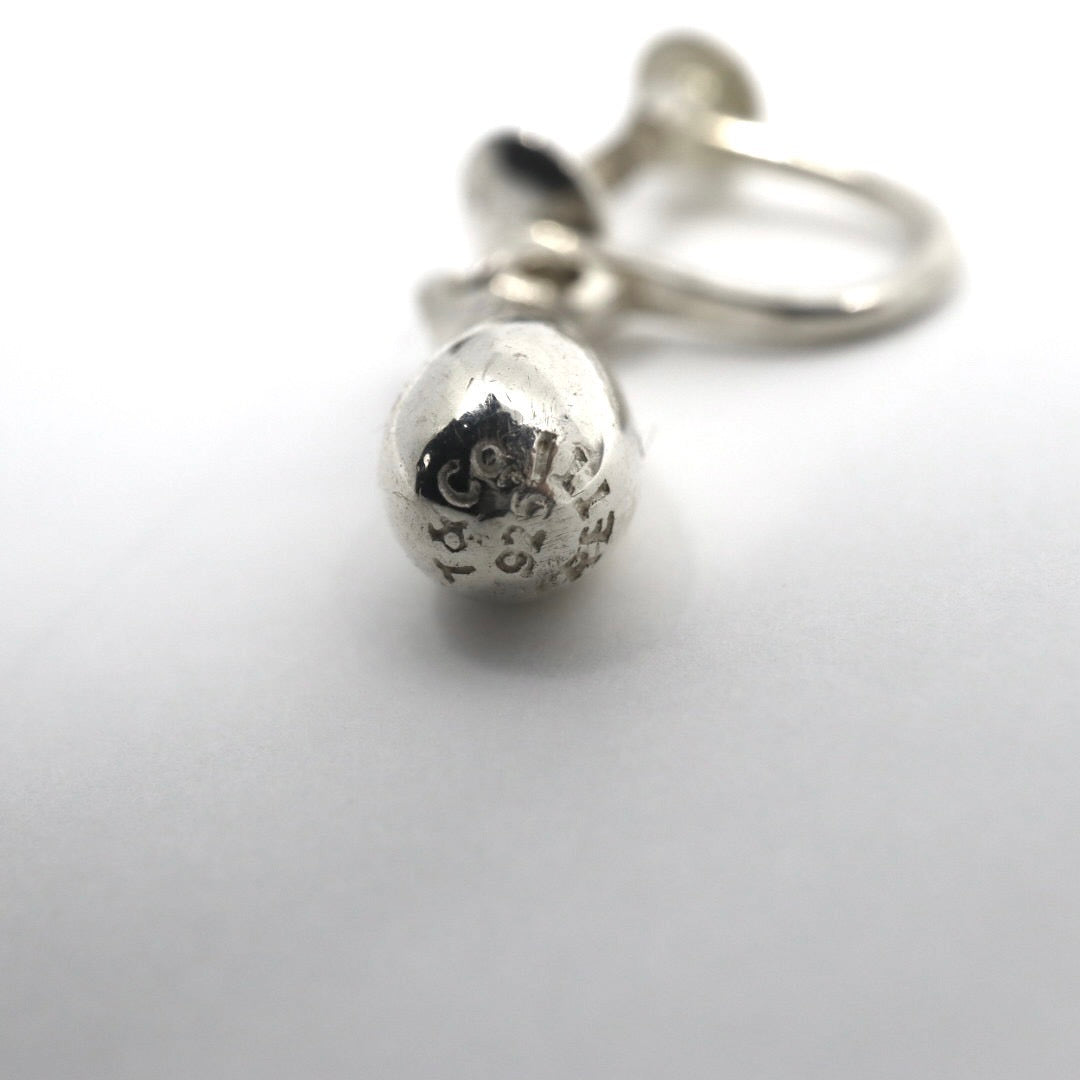 美品 TIFFANY&Co. ティファニー ティアドロップ イヤリング シルバー SV925 エルサ・ペレッティ アクセサリー ジュエリー ヴィンテージ レディース I3